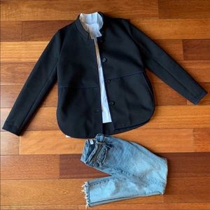 J. Crew tipped twill jacket